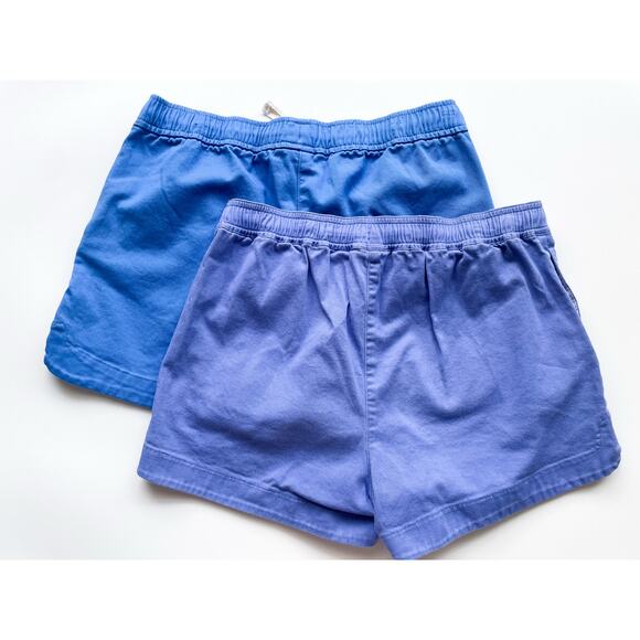 Girl's Crewcuts Blue and Periwinkle Pull On Shorts Bundle Size 16 - Picture 9 of 9